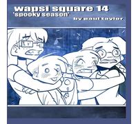 Paul Taylor Wapsi Square 14 "spooky season" Paperback Book Paul Taylor Multicolor