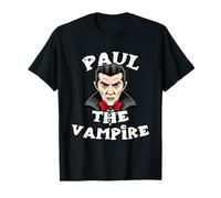 Paul The Vampire T-Shirt Halloween Simple Costume T-Shirt