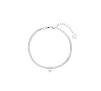 PAUL VALENTINE - Women's Bracelet Stainless Steel - Zirconia Pendant, Stainless Steel, Cubic Zirconia
