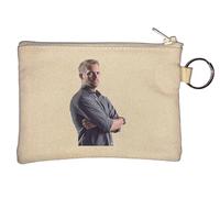 Paul Walker Key Chain Coin Purse Beige