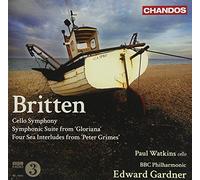 Paul Watkins - Britten: Cello Symphony, Symphonic Suite From Gloriana, Four Sea Interludes