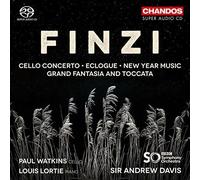Watkins/Lortie/Davis - Gerald Finzi: Cello Concerto, Op. 40, Nocturne, Grand Fantasia and Toccata, Op. 38