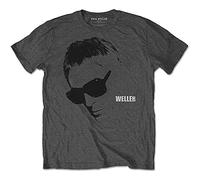 (XXL, Charcoal) Paul Weller Sunglasses Portrait T Shirt
