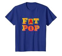 Paul Weller Official Amazon Exclusive Fat Pop Album T-Shirt, Youth, Royal Blue, 3T