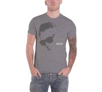 Paul Weller Sunglasses Portrait T-Shirt in Grey | Size: Large Paul Weller Grey L
