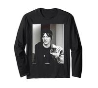 Paul Weller The Jam Cup of Tea by Virginia Turbett Long Sleeve T-Shirt