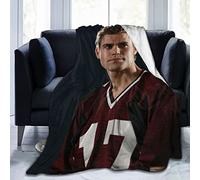 Paul Wesley Blanket 3D Print Plush Lamb Blanket Bedding Decor for Living Room Bedroom Dorm Decor 150CM X 125CM