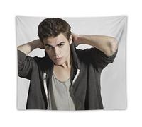 Paul Wesley Poster Actor HOT Print Photo Art Painting Polyester Tapestry Home Decorative Bedroom Modern Decor Tapestries Gifts 50"x60"