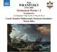 Paul Wranitzky Paul Wranitzky: Orchestral Works - Volume 2 (CD) (US IMPORT)
