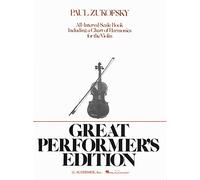 Paul Zukovsky: All Interval Scale Book for the Violin, Including Harmonics (Tutor/Method) Sheet Music
