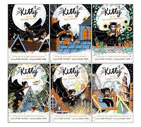 Paula Harrison Kitty Series 6 Books Collection Set (Moonlight Rescue, Tiger Treasure, Sky Garden Adventure, Treetop Chase, Great Lantern Race, Twilight Trouble)