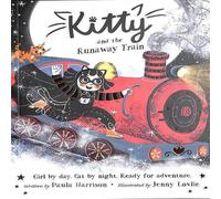 Paula Harrison Kitty & the Runaway Train Paperback Book Paula Harrison Multicolor