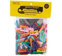 Paula Jean Creations 108PJC Quilters Delight Safety Pin Covers 200 ct, Plastic, Multicolor