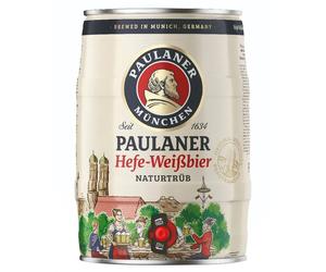 Paulaner Hefe Weizen Mini Keg, 5 L