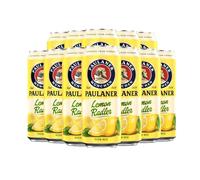 Paulaner Natural Lemon Radler, 500ml Cans, 2.5% ABV, Lager Beer, Pack of 12