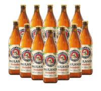 Paulaner Weissbier German Wheat Beer 330ml Bottles Case of 12 Bavarian Hefeweizen 5.5% ABV Premium Imported Wheat Beer Craft Beer Alcohol Gift Set for Men Birthday