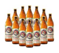 Paulaner Weissbier German Wheat Beer 500ml Bottles Case of 12 Bavarian Hefeweizen 5.5% ABV Premium Imported Wheat Beer Craft Beer Alcohol Gift Set for Men Birthday
