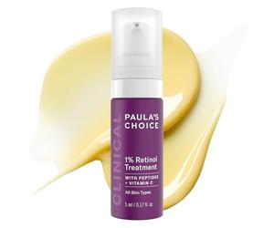 Paula's Choice Clinical 1% Retinol Treatment with Peptides & Vitamin C for Deep Wrinkles - 0.16 oz by Paula's Choice