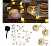 Pauleen Sunshine Glamour solar fairy lights silver