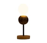 Pauleen 48191 Dream Table luminaire max. 20 watt Black, Marble, Wood E27