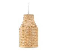Pauleen 48198 Woody Romance Pendant luminaire max. 20 watt Beige, White, Bamboo, Metal E27