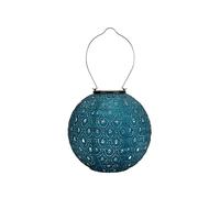 Pauleen 48304 LED Lantern Sunshine Charm Dark Blue IP44 Solar luminaire, Tyvek polyethylene Fleece, 0.03 W
