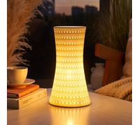 Pauleen DREAMY SUNKISS table lamp, white, height 29 cm, porcelain