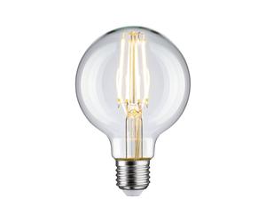 Pauleen filament LED bulb G80 E27 7.5 W clear 2,700 K