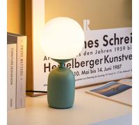 Pauleen Glowing Charm table lamp, green ceramic base