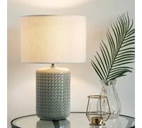Pauleen 48020 Go for Glow max. 20W for E27 Bedside Table luminaire Green Beige 230V Ceramic/Fabric Without lamp