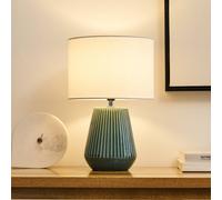 Pauleen LOVE IT CLASSY table lamp, white/green, height 36 cm