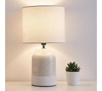 Pauleen Sandy Glow table lamp, white/beige