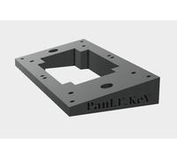 PaulEkey ANGLE MOUNT for Ring Video Doorbell 1/2/3/4/+ (New Pro 2024 Model)
