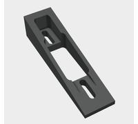 PaulEKey Mount for Eufy 1080P Up/Down Wedge for 2K Battery Wired Video Doorbell - 10-Degree Adjustable Bracket