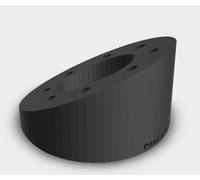 PaulEkey Ring Floodlight Wired Plus Camera 10 20 30° Angle Mounting Wedge Bracket UK Made (Black, 30 Degree)