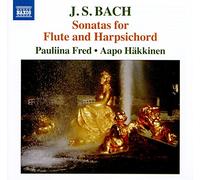 Pauliina Fred / Aapo Hakkinen – Bach: Sonatas for Flute & Harpsichord – CD – NAXOS