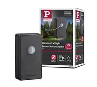 Paulmann 18012 Plug & Shine SmartHome Zigbee Radio Control Dusk Sensor/Motion Sensor Outdoor Lighting Anthracite Sensor Control