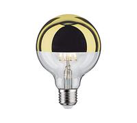 Paulmann 28675 LED Filament lamp G95 6 watts lamp Crown Mirror Gold 2700 K Warm White dimmable E27