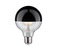 Paulmann 28677 LED Filament lamp G95 6 watts lamp Crown Mirror Black Chrome 2700 K Warm White dimmable E27