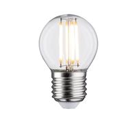 Paulmann 28692 LED Drop-Shaped Filament lamp 4.8 watts lamp dimmable Clear 2700 K Warm White E27