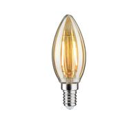 Paulmann 28704 LED Filament Candle lamp 2.6 watts lamp Gold 2500 K Gold Light E14