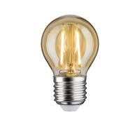 Paulmann 28710 LED Drop-Shaped Filament lamp 2.6 watts lamp Gold 2500 K Gold Light E27