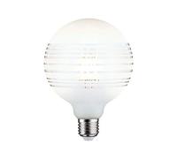 Paulmann 28744 LED lamp G125 Globe 4.5 watts dimmable lamp Ring Mirror White efficient Light Glass Gold Light 2600 K E27