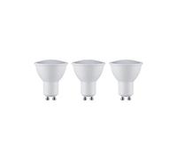 Paulmann 28786 LED lamp recessed luminaire Choose 3-Piece Set Easy Dim 3x5.5 watt dimmable recessed spotlights White spot recessed lamp 2700 K GU10
