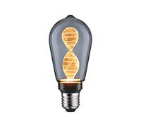 Paulmann 28886 LED Light Bulb Inner Glow Edition Piston 90 lm Smoked Glass 3.5 Watt Light Bulb 1800 K E27