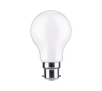 Paulmann LED bulb B22d A60 9W 2,700K opal dimmable