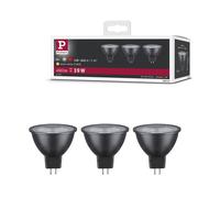 Paulmann 28912 LED lamp reflector 3-piece set 12V 3x450lm 36 3x6 watt lamp grey 2700K GU5.3