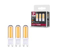 Paulmann 29045 Standard 230V LED pin Base G9 230V 3-piece Set 3x4.6W 3x470lm Clear Glass 2700K - Warm White lamp