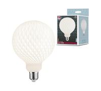 Paulmann 29077 White Lampion Edition Filament LED Globe G125 230V E27 4.3W 400lm dimmable 125mm White Glass 3000K