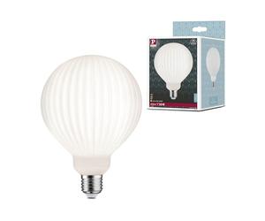 Paulmann 29078 White Lampion Edition Filament LED Globe G125 230V E27 4.3W 400lm dimmable 125mm White Glass 3000K